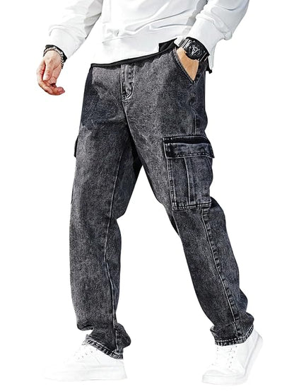 Denim Cargo Pant – Streetwear Utility Jeans