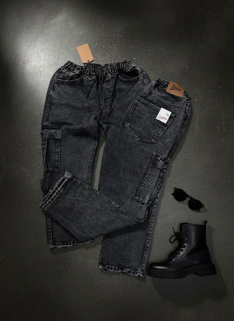 Denim Cargo Pant – Streetwear Utility Jeans